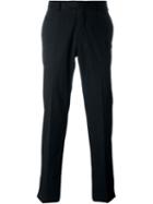 Ermenegildo Zegna Tailored Trousers, Men's, Size: 54, Blue, Cotton