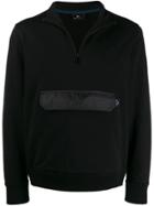 Ps Paul Smith High Neck Sweatshirt - Black