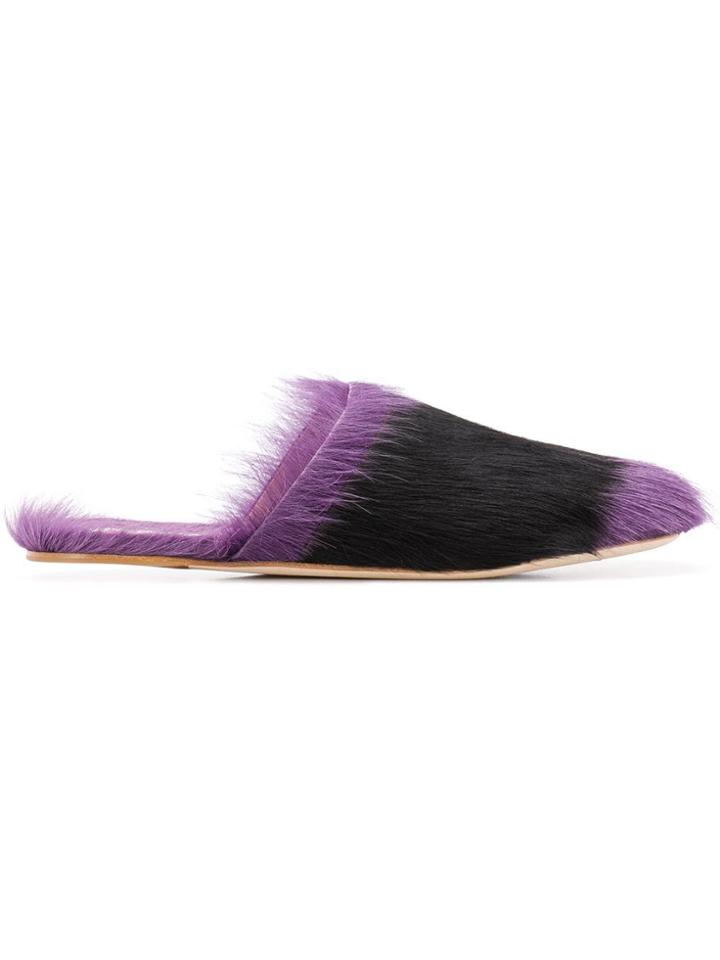 Marni Fussbet Mules - Black
