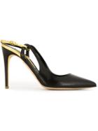 Rupert Sanderson Metallic Detail Pumps