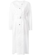 Isabel Marant Ivo Coat, Women's, Size: 36, White, Linen/flax/cotton