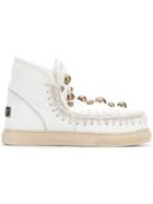 Mou Dome Stud Sneakers - White