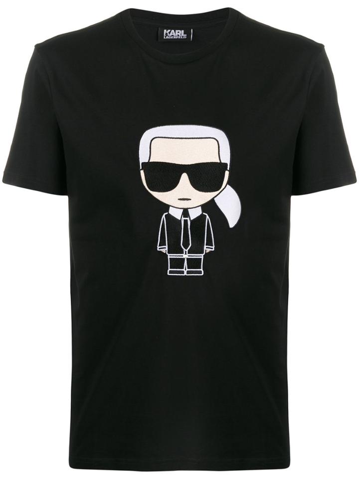 Karl Lagerfeld Karlito Print T-shirt - Black