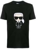 Karl Lagerfeld Karlito Print T-shirt - Black