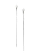 Wouters & Hendrix Gold 18kt Gold Crows's Claw Long Earrings - Metallic