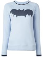 Zoe Karssen Batman Sweatshirt, Women's, Size: Medium, Blue, Cotton/polyester