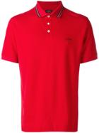 Z Zegna Piqué Polo Shirt - Red