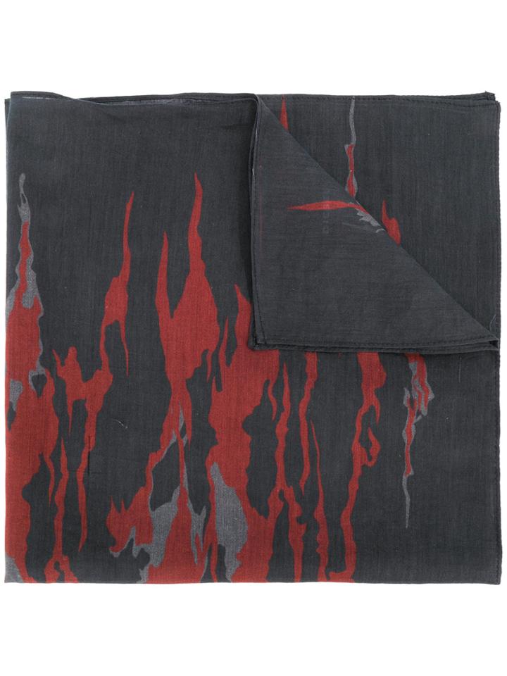 Diesel Abstract-print Bandana - Black