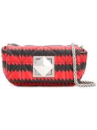 Sonia Rykiel Copain Printed Crossbody Bag - Red