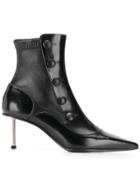 Alexander Mcqueen Victorian Boots - Black