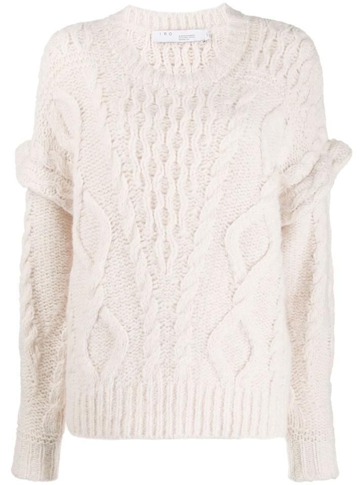 Iro Dropped Shoulder Jumper - White