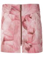 Andrea Bogosian Plata Leather Skirt - Pink