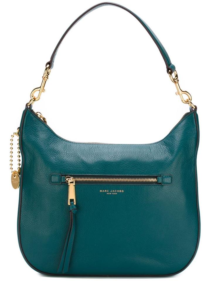 Marc Jacobs Recruit Hobo Shoulder Bag, Women's, Green, Calf Leather