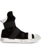 Masnada Hi-top Sneakers, Men's, Size: 42, Black, Rubber/leather