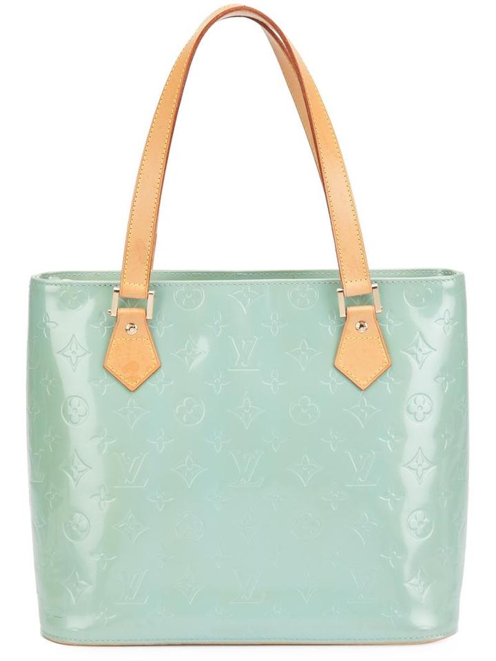 'houston' Monogram Detail Bag, Women's, Green, Louis Vuitton Vintage