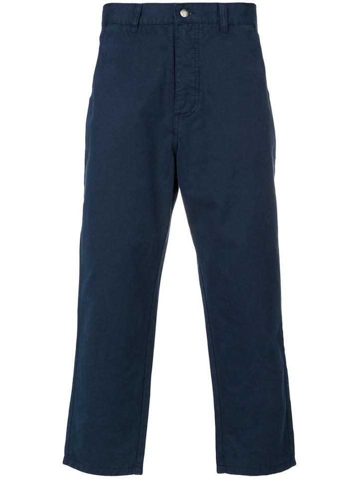 Société Anonyme - Ginza Trousers - Unisex - Cotton - L, Blue, Cotton