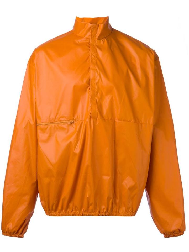 Yeezy Season 3 Packable Windbreaker, Adult Unisex, Size: Xs, Yellow/orange, Nylon/polyester