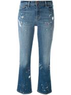 J Brand Cropped Flared Jeans - Blue