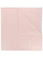 Tory Burch Frayed Edge Scarf - Pink & Purple
