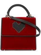 Les Petits Joueurs Heart Crossbody Bag, Women's, Red