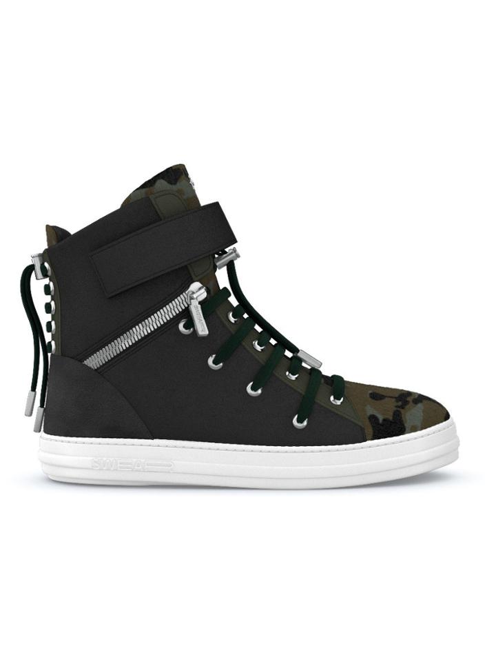 Swear Regent Hi-top Sneakers - Black