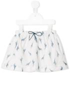 Amaia Giraffe Print Skirt, Girl's, Size: 6 Yrs, White
