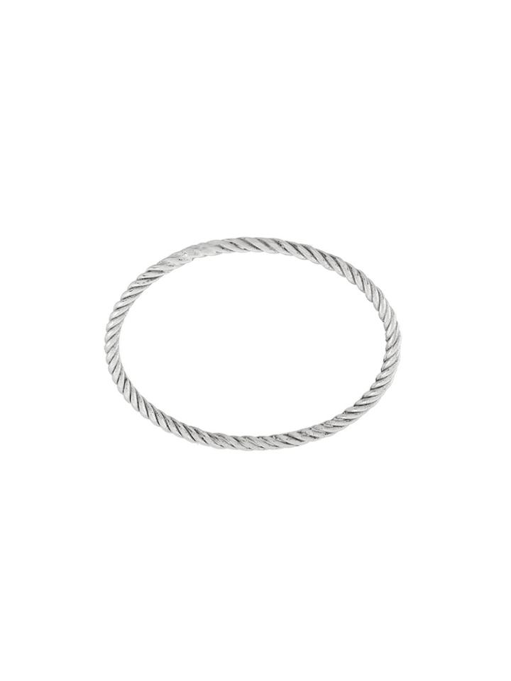 Wouters & Hendrix Gold Twisted Rope Ring - Metallic