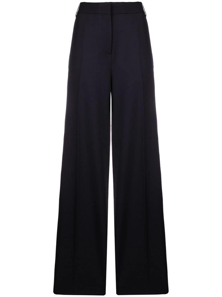 Victoria Victoria Beckham Wide-leg Tailored Trousers - Blue