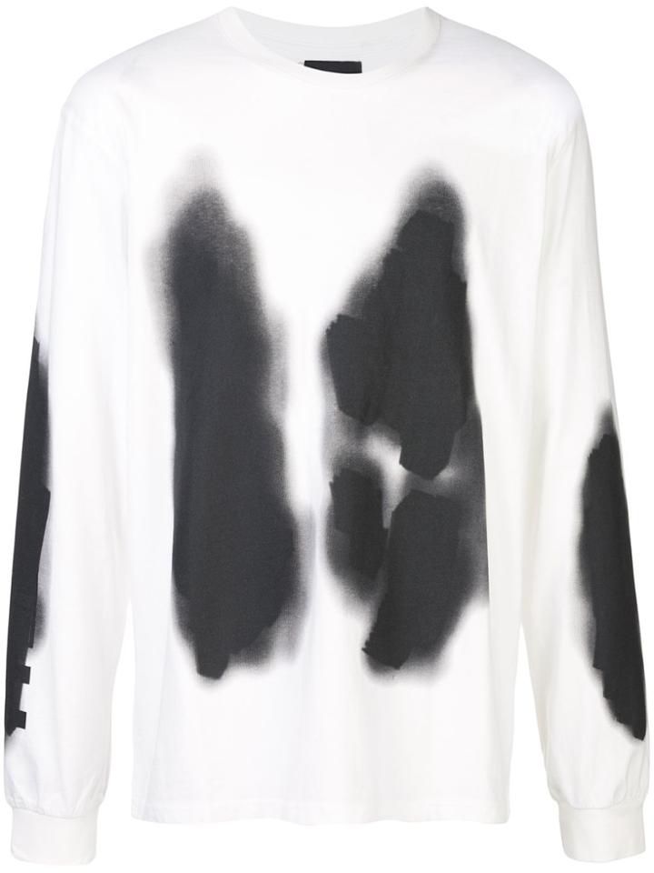 Iise Ink Blot Long-sleeve T-shirt - White