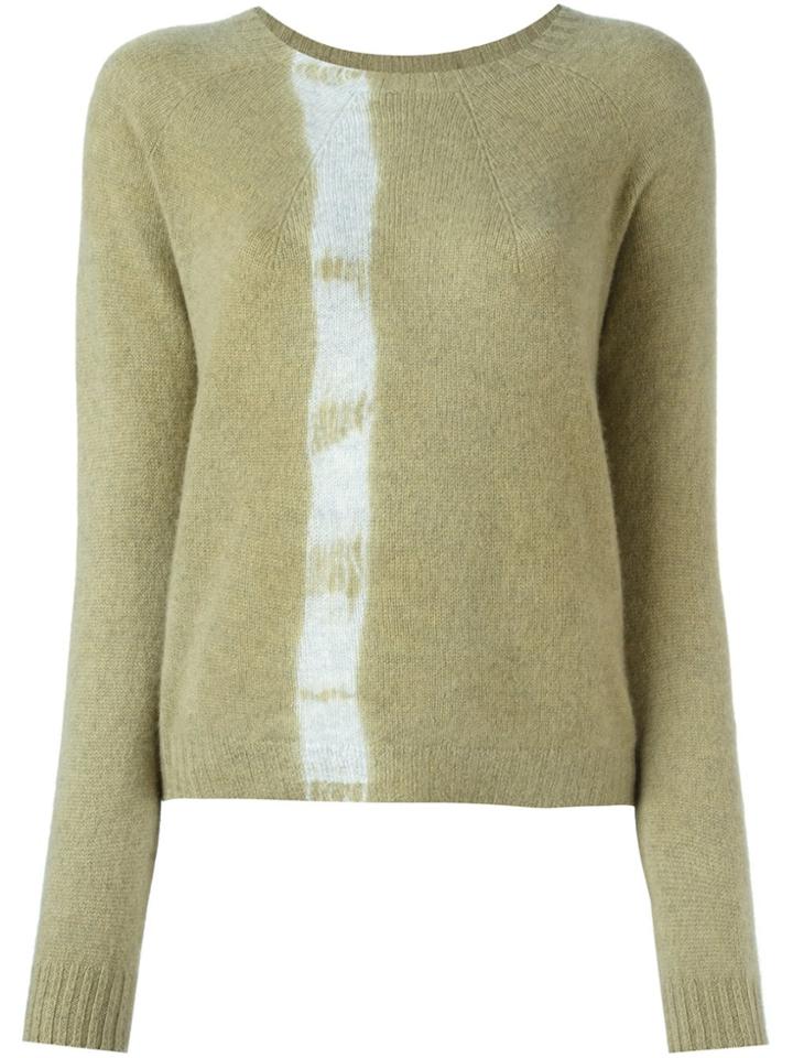 Suzusan Cashmere Round Neck Jumper - Nude & Neutrals