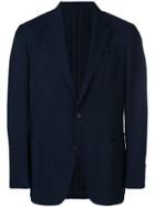 Ermenegildo Zegna Textured Suit Jacket - Blue