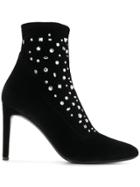 Giuseppe Zanotti Design Dazzling Celeste Booties - Black