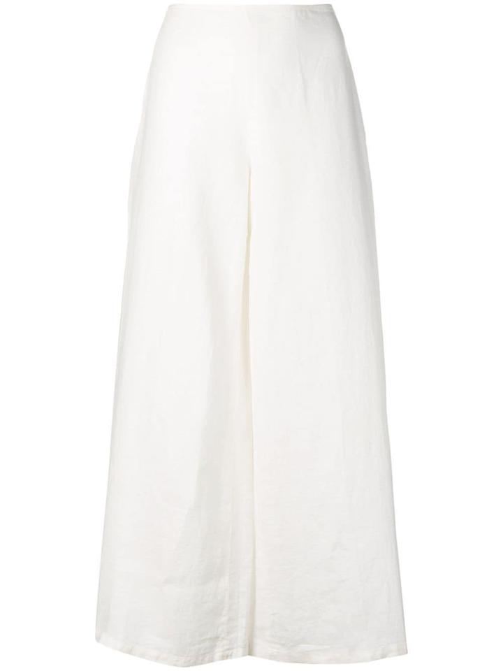 Stefano Mortari Flared Trousers - White