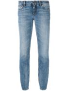 Dolce & Gabbana Slim-fit Cropped Jeans, Women's, Size: 46, Blue, Cotton