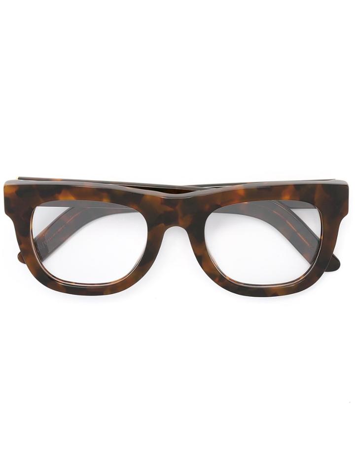Retrosuperfuture 'ciccio' Glasses - Brown