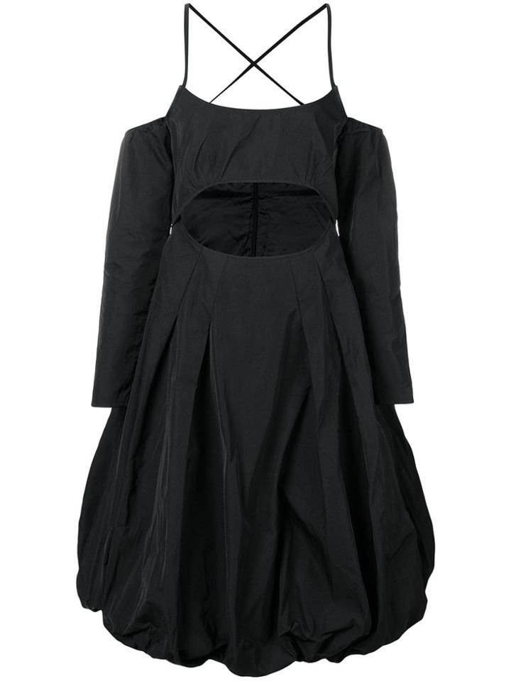 Marques'almeida Flared Loose Dress - Black