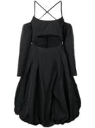 Marques'almeida Flared Loose Dress - Black