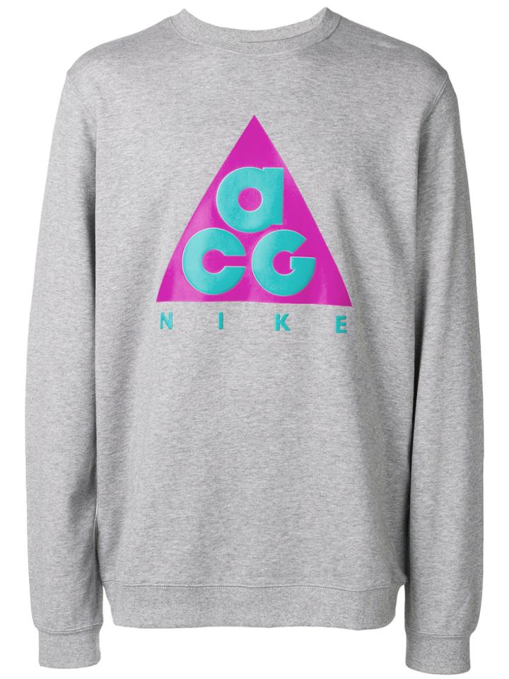 Nike Acg Crew-neck Sweatshirt - Grey