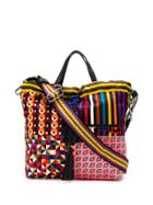 Etro Patchwork Cross Body Bag - Black