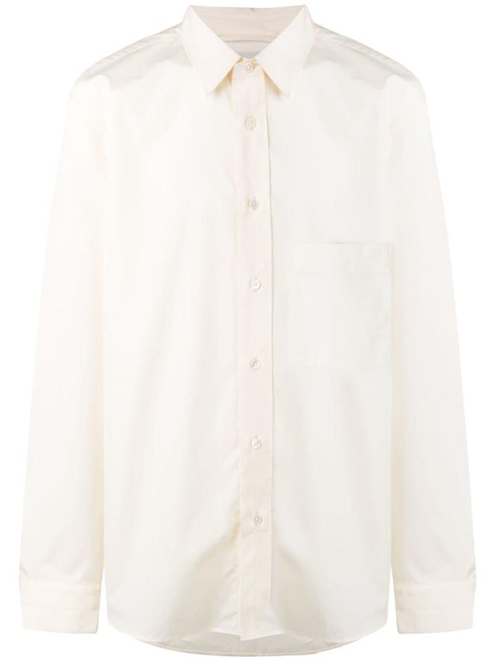Lemaire Oversized Shirt - White