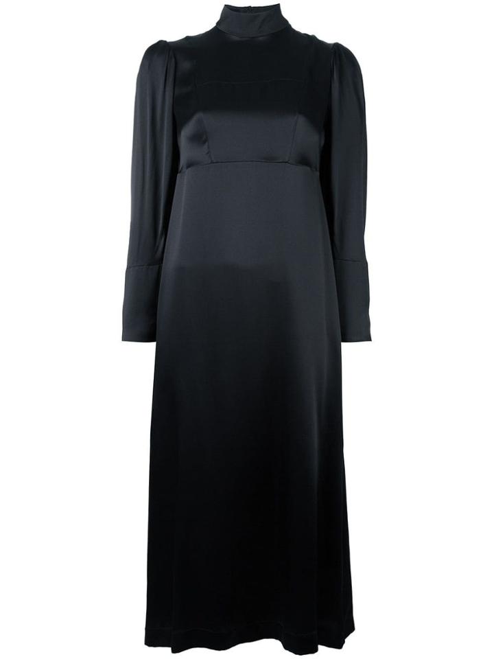 Simone Rocha Embellished Sheer Layer Dress - Black
