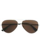 Saint Laurent Eyewear Classic 11 Zero Sunglasses - Metallic