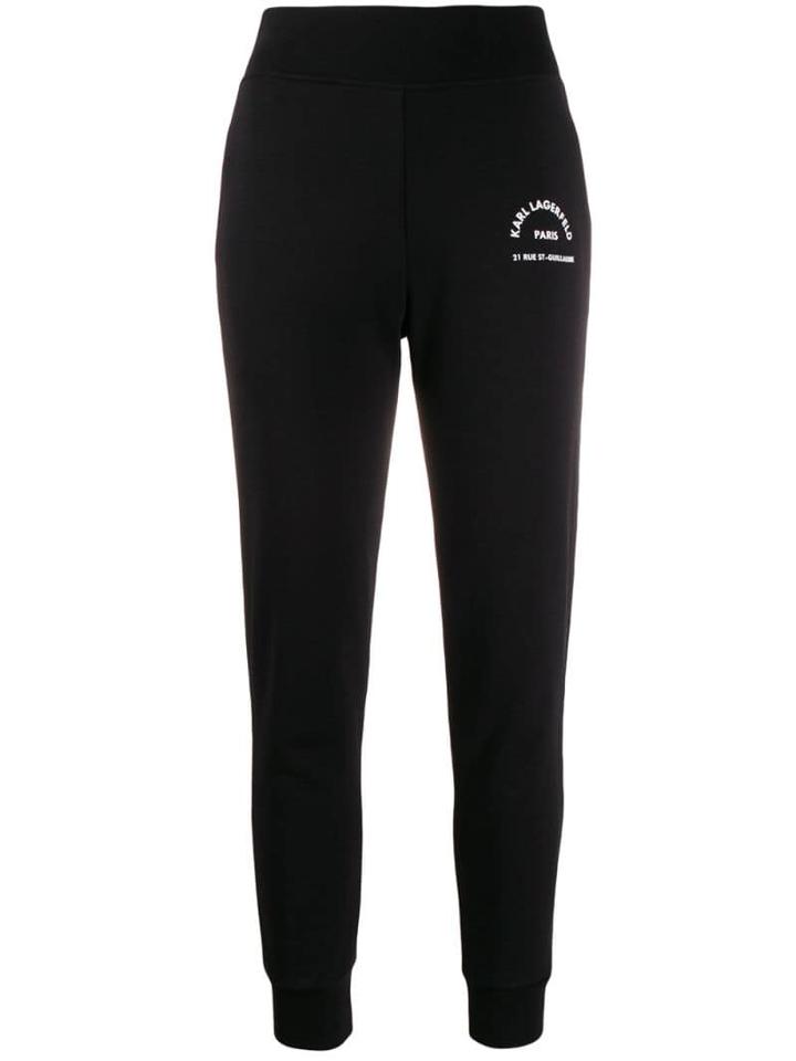 Karl Lagerfeld Branded Leggings - Black