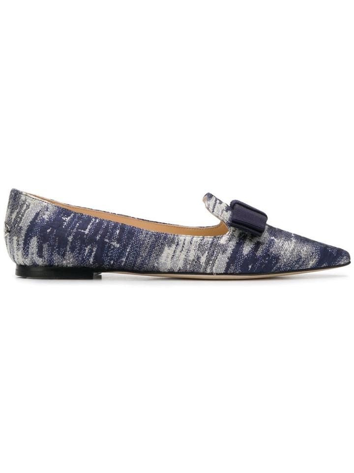 Jimmy Choo Gala Ballerinas - Blue