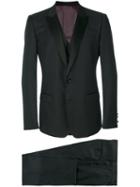 Dolce & Gabbana - Three-piece Dinner Suit - Men - Silk/polyester/acetate/virgin Wool - 46, Black, Silk/polyester/acetate/virgin Wool