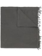 Rick Owens Sisyphus Knit Blanket - Grey