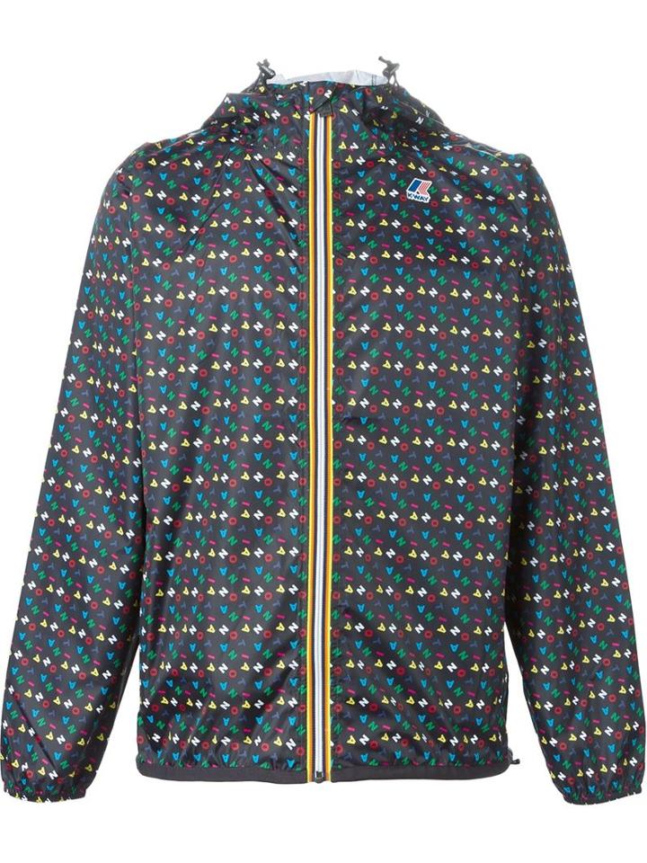 Excelsior X Expo K-way X Antonia Windbreaker, Men's, Size: Large, Black, Polyester