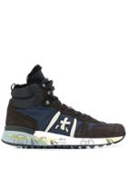 Premiata Side Logo Sneakers - Blue