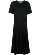 Cédric Charlier T-shirt Dress, Women's, Size: 44, Black, Cotton
