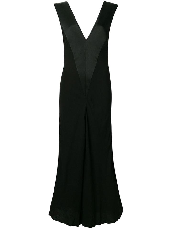 Haider Ackermann Sleeveless V-neck Dress - Black